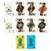 Set carti de joc de colectie Piatnik, "Ucraina", 2 pachete de 36 de carti fiecare